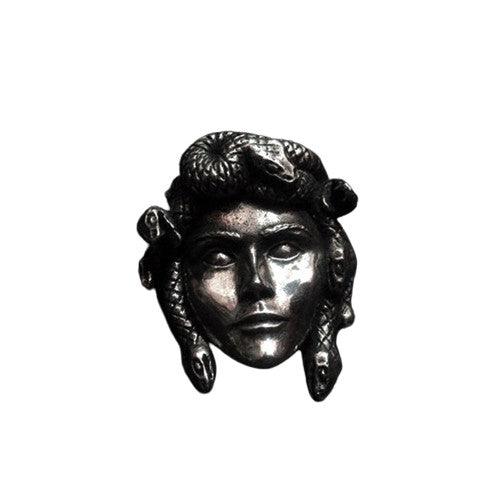 Bague talisman mythologique Méduse