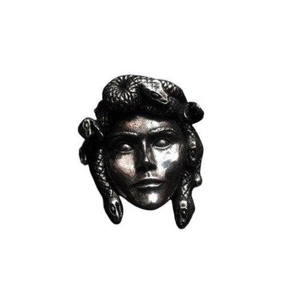Bague talisman mythologique Méduse