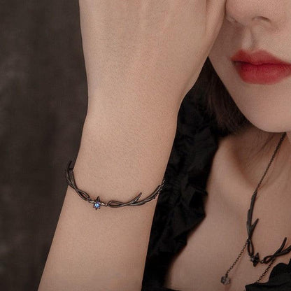 Bracelet gothique amulette de protection