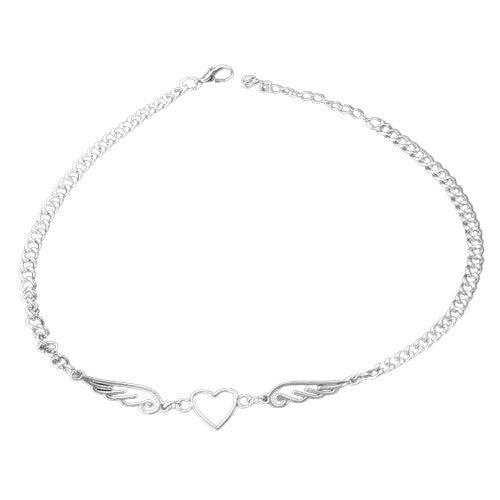 Collier porte-bonheur Amour et Ange