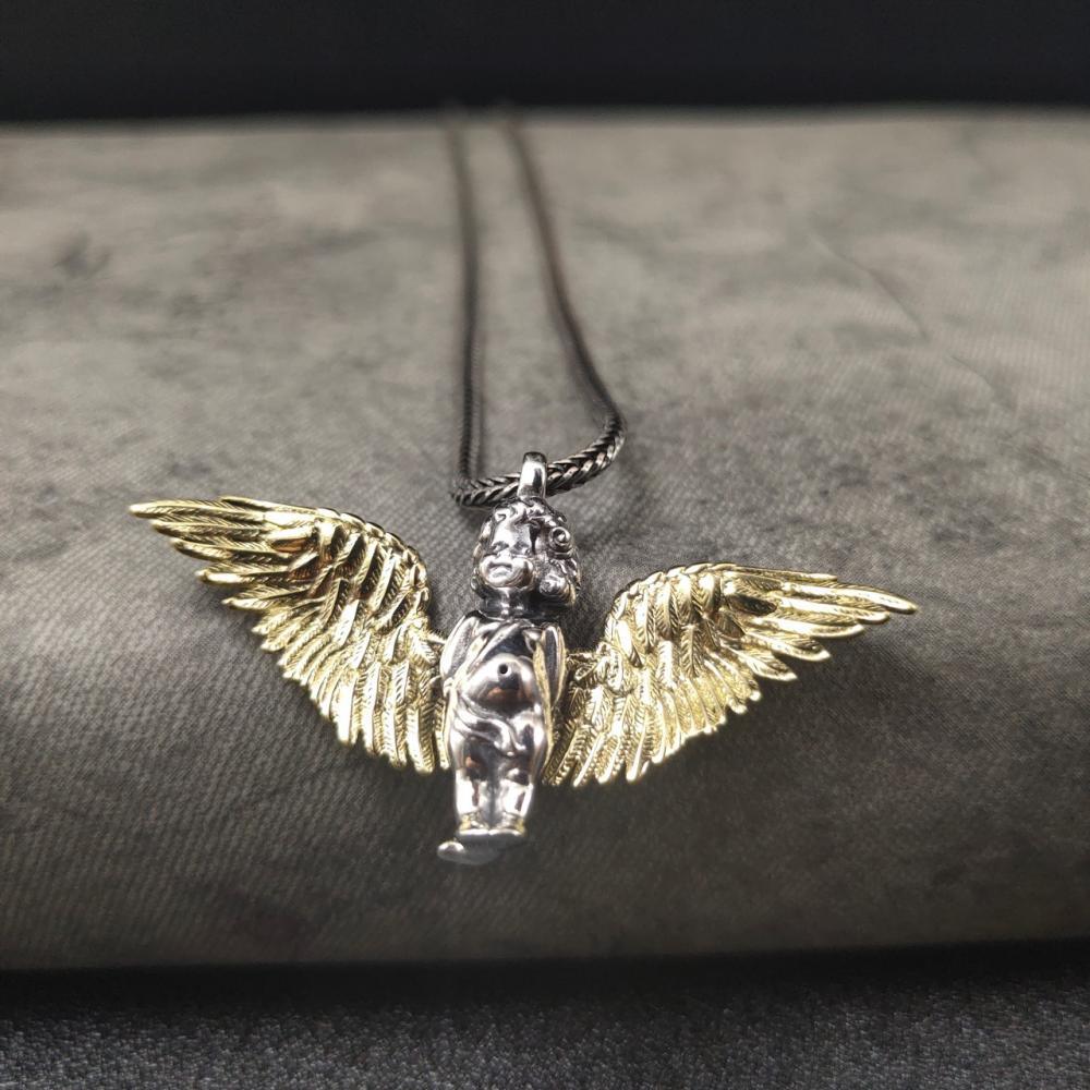 Pendentif Porte-bonheur Cupidon Amour
