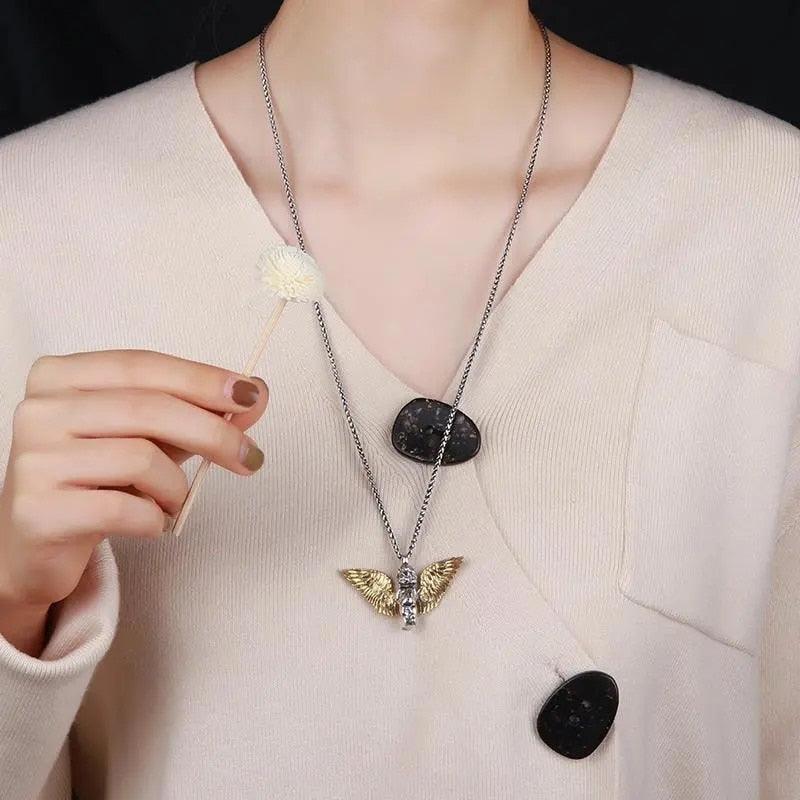 Collier Talisman Cupidon Amour