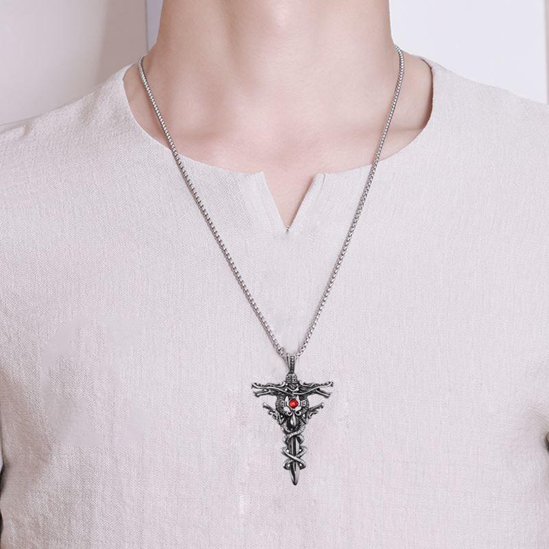 Pendentif talisman de protection mythologique