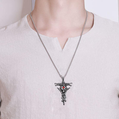 Pendentif talisman de protection mythologique