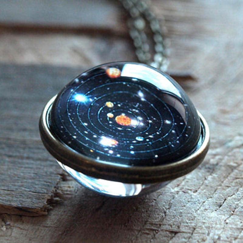 Pendentif talisman galaxie