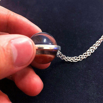 Collier porte-bonheur univers et galaxie