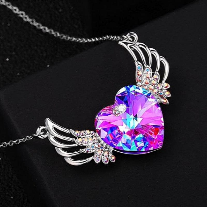 Collier porte-bonheur protection divine ange