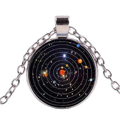 Collier Porte-bonheur cosmos