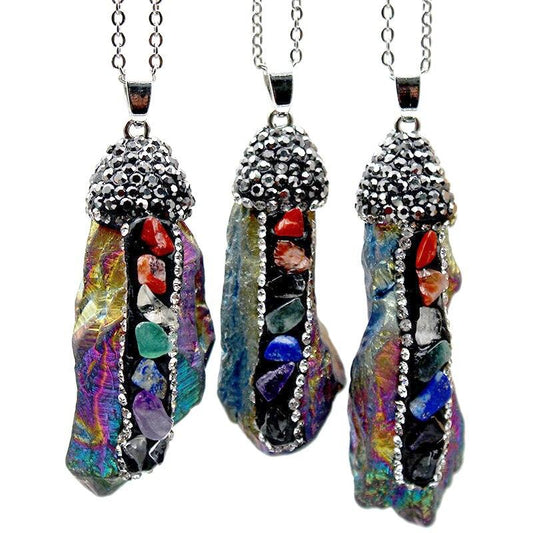 Collier énergie 7 chakras
