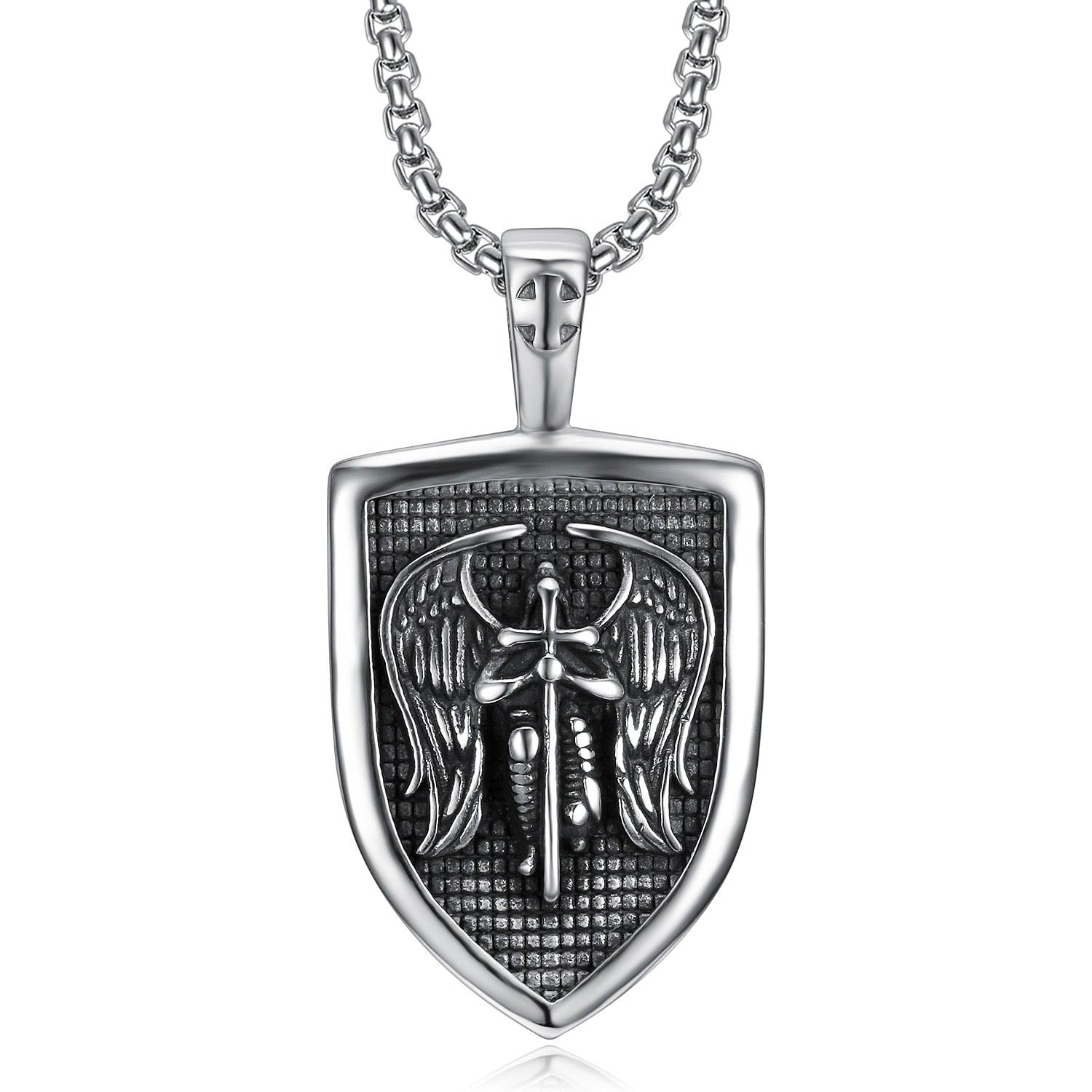 Pendentif talisman de protection Saint-Michel