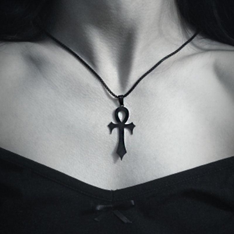 Pendentif gothique croix ankh