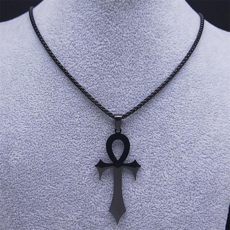 Collier amulette de protection Ankh