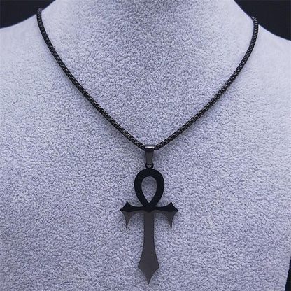 Collier amulette de protection Ankh