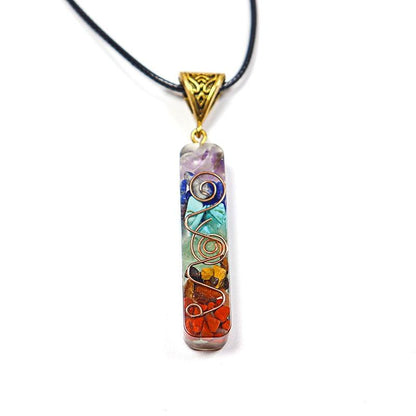 Pendentif pierres énergie
