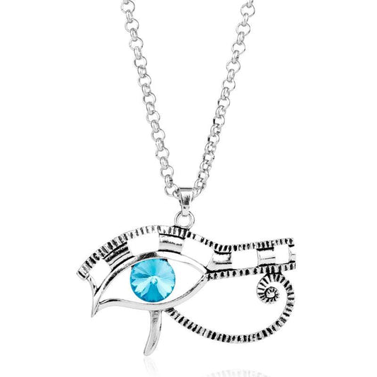 Collier amulette égyptienne Œil d'Horus