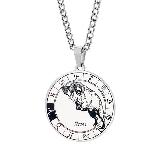 Collier Porte-bonheur Bélier signe du zodiaque astrologie
