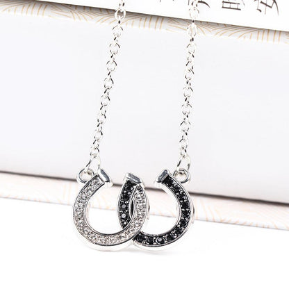 Pendentif porte-bonheur Fer à cheval chance