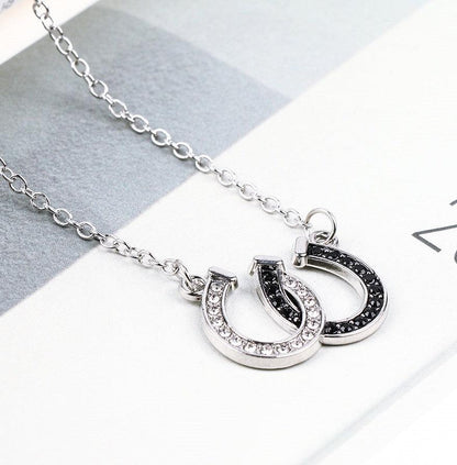 Collier talisman chance fer à cheval