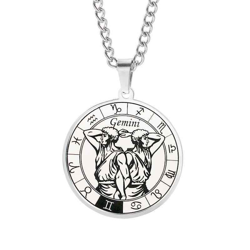 Collier porte-bonheur Gémeaux signe du zodiaque