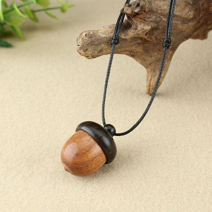 Collier porte chance gland bonne fortune