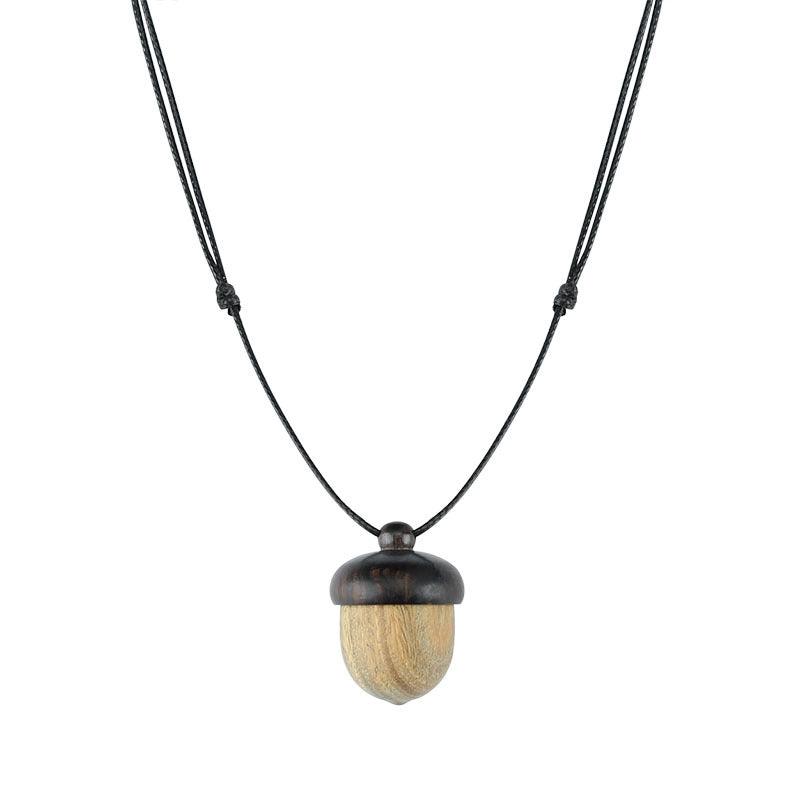 Collier porte-bonheur gland chêne