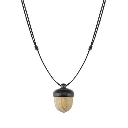 Collier porte-bonheur gland chêne