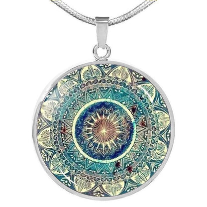 Collier porte-bonheur Mandala bouddhisme