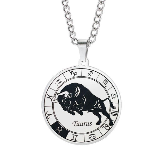 Collier porte-bonheur Taureau signe du zodiaque