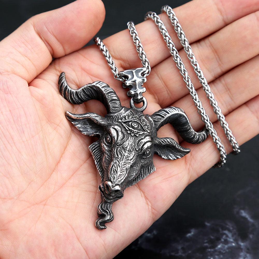 Collier satanique Bouc de Mendès
