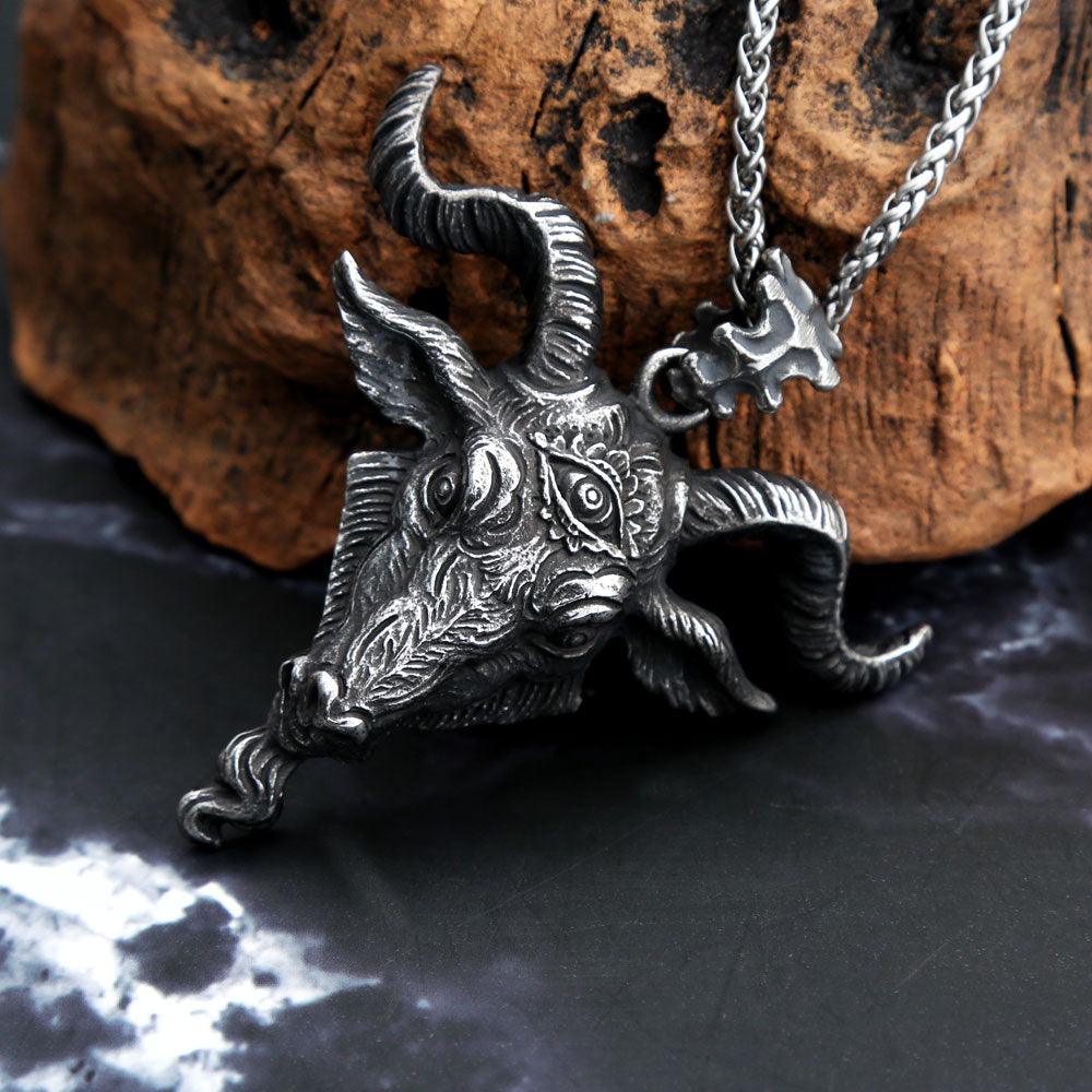 Collier gothique Baphomet