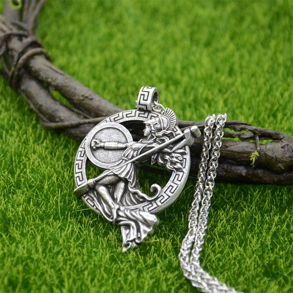 Pendentif protection Athéna mythologie grecque