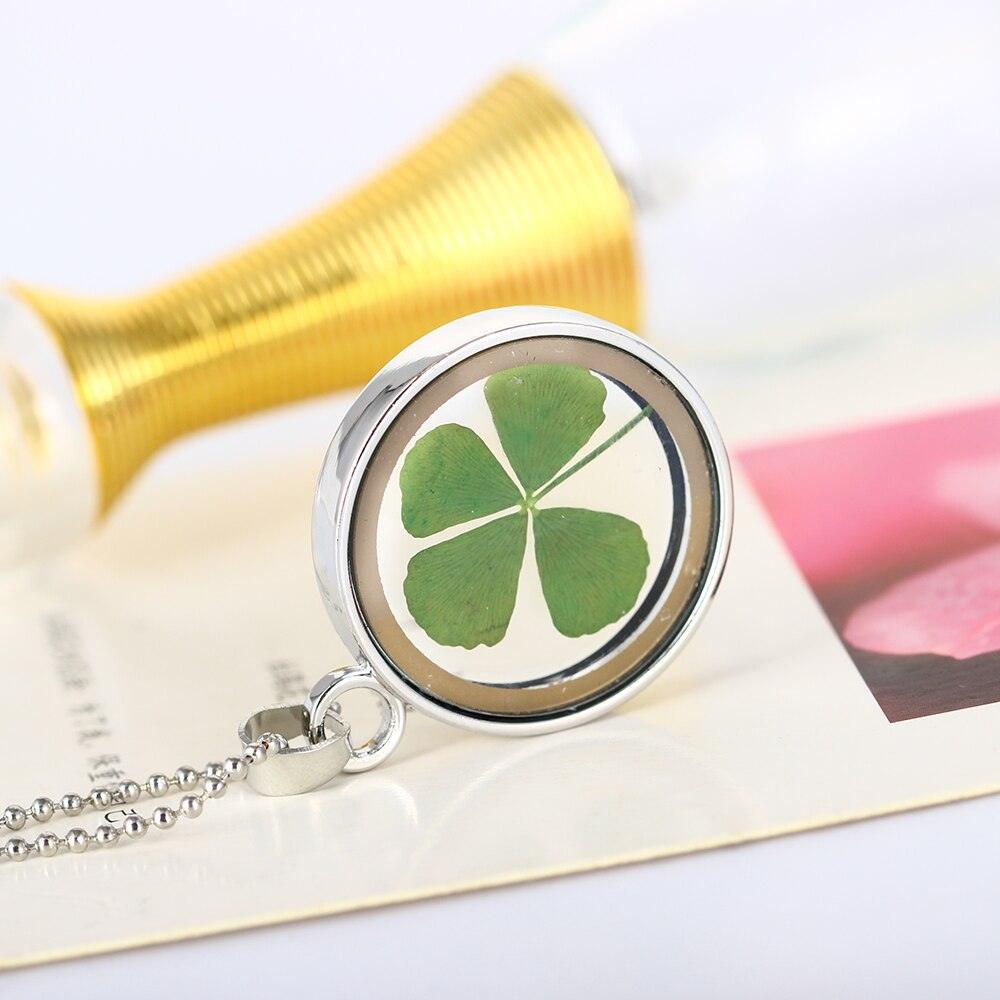 Pendentif chance trèfle