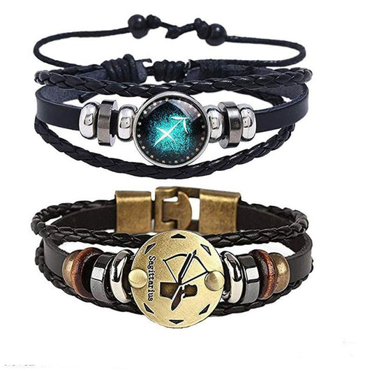 Bracelet porte-bonheur sagittaire signe du zodiaque