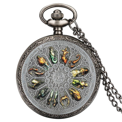 Montre à gousset 12 constellations