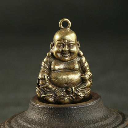Talisman Bouddha bronze
