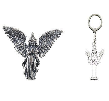 Ensemble porte-bonheur Ange gardien pour protection